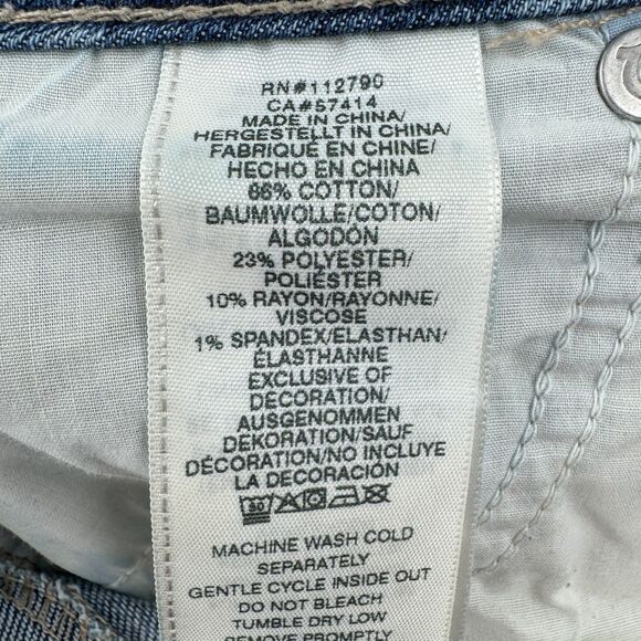 TRUE RELIGION Stella Mid Rise Skinny Jeans Size 25 - Picture 7 of 7